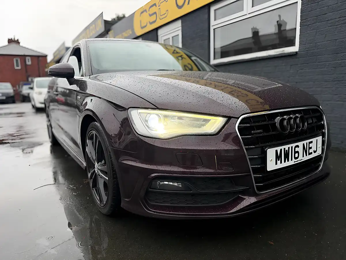 Used 2016 Audi A3 S Line Red - Interior and Exterior details 9