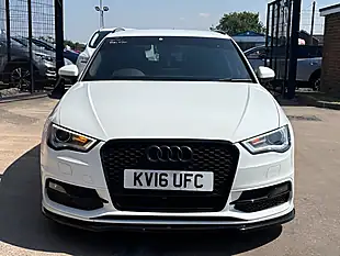 Used 2016 Audi A3 S Line Sportback White - Interior and Exterior details 2