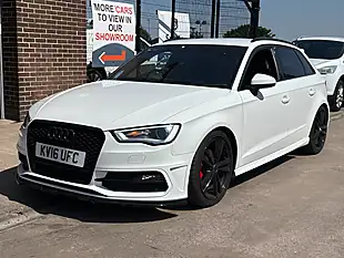 Used 2016 Audi A3 S Line Sportback White - Interior and Exterior details 3
