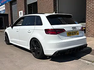 Used 2016 Audi A3 S Line Sportback White - Interior and Exterior details 5