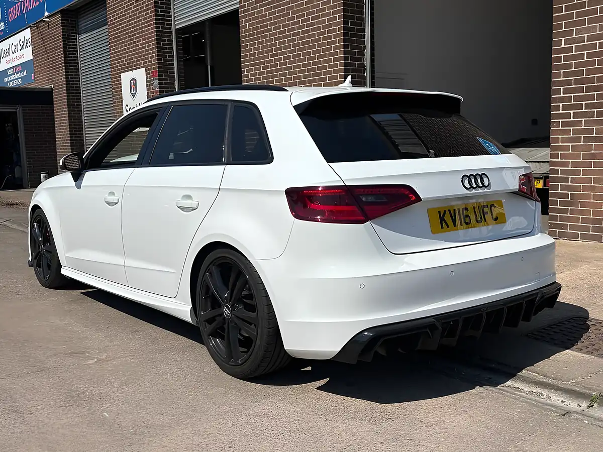 Used 2016 Audi A3 S Line Sportback White - Interior and Exterior details 5