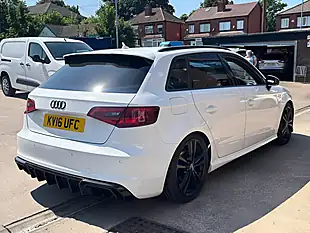 Used 2016 Audi A3 S Line Sportback White - Interior and Exterior details 7