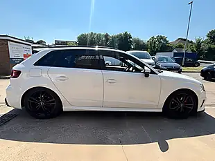 Used 2016 Audi A3 S Line Sportback White - Interior and Exterior details 8