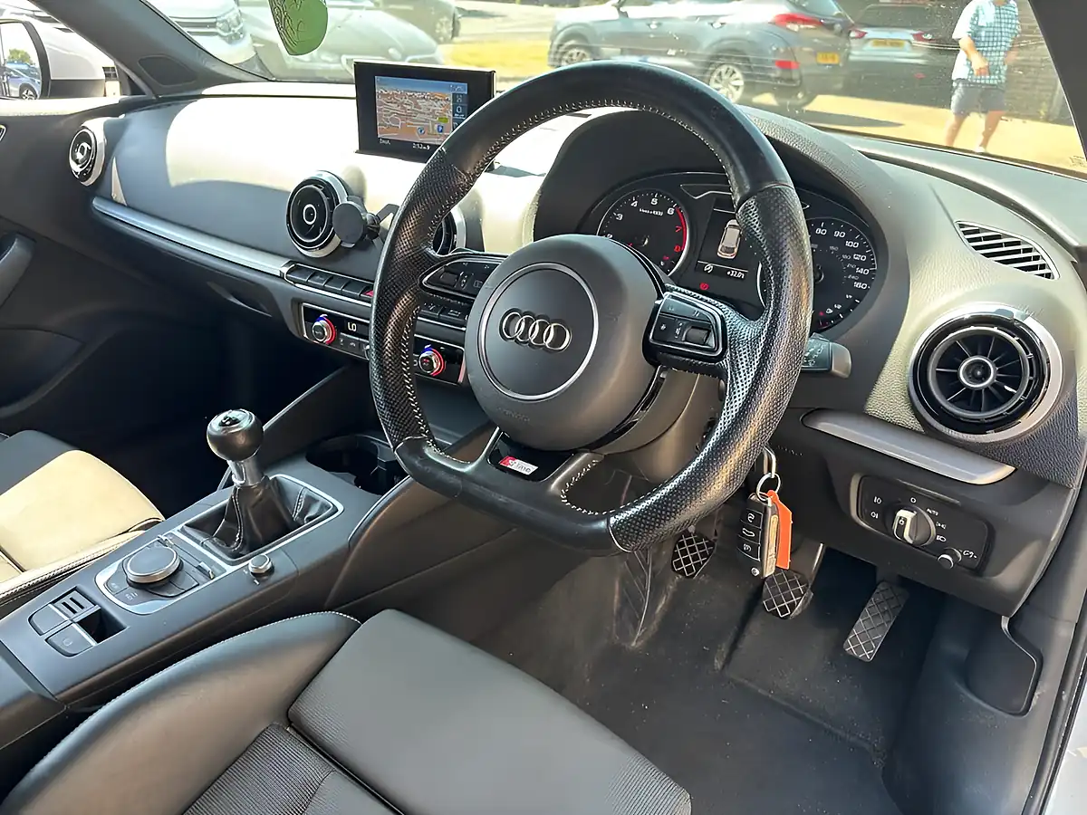 Used 2016 Audi A3 S Line Sportback White - Interior and Exterior details 9