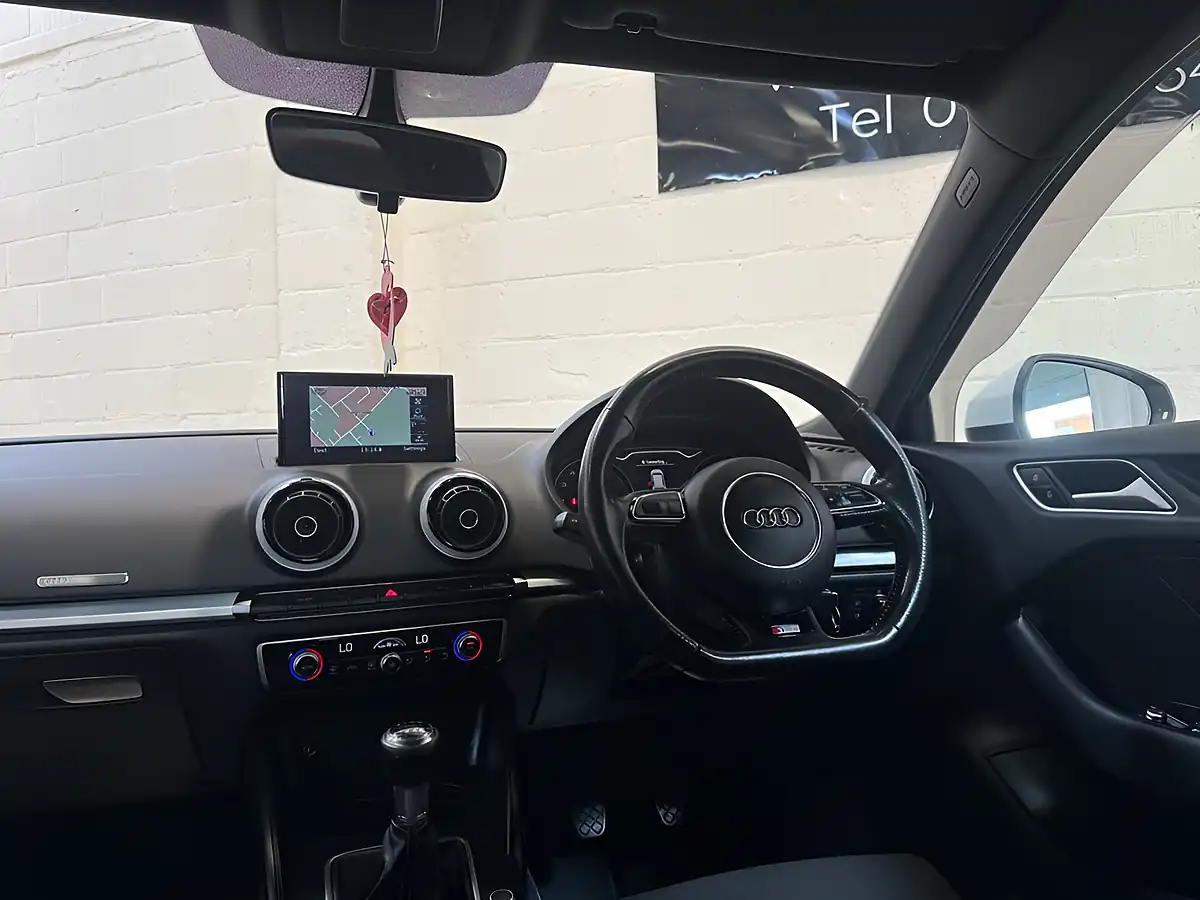 Used 2016 Audi A3 S Line White - Interior and Exterior details 15
