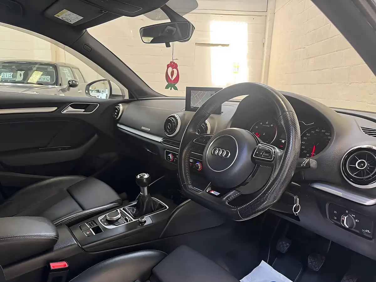 Used 2016 Audi A3 S Line White - Interior and Exterior details 16