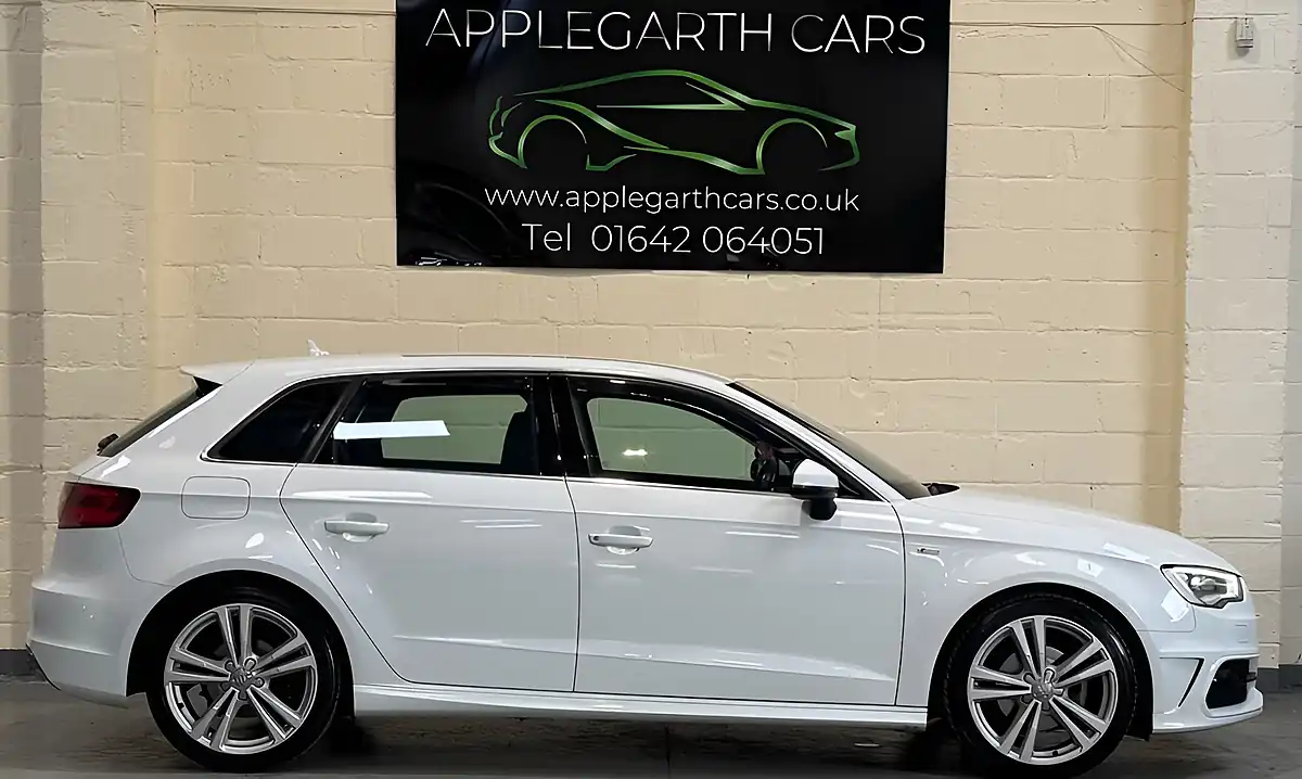 Used 2016 Audi A3 S Line White - Interior and Exterior details 2