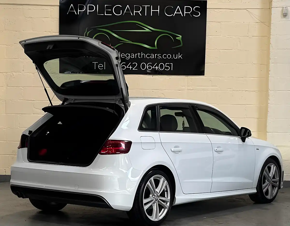 Used 2016 Audi A3 S Line White - Interior and Exterior details 4