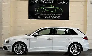 Used 2016 Audi A3 S Line White - Interior and Exterior details 6