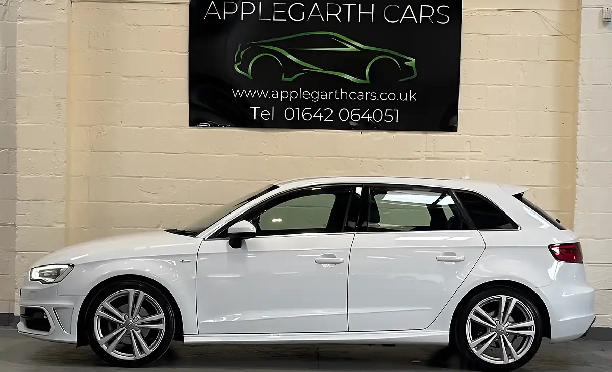 Used 2016 Audi A3 S Line White - Interior and Exterior details 6