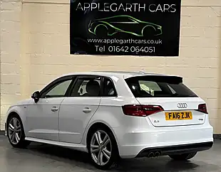 Used 2016 Audi A3 S Line White - Interior and Exterior details 7