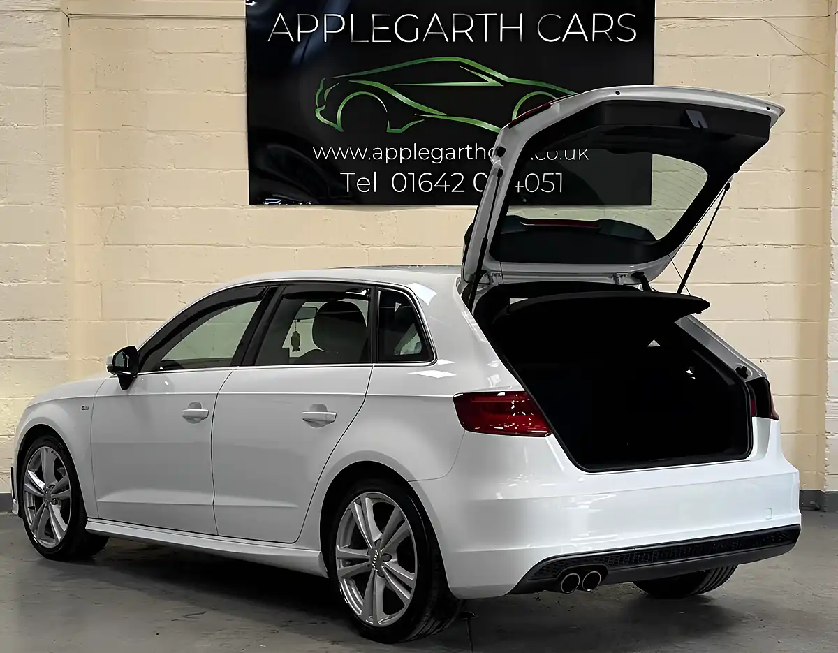 Used 2016 Audi A3 S Line White - Interior and Exterior details 8
