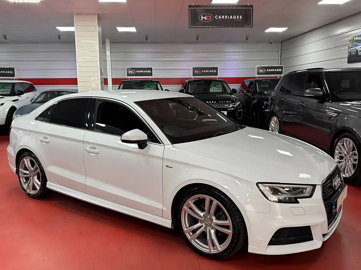 Used 2016 Audi A3 S Line White - Interior and Exterior details 2