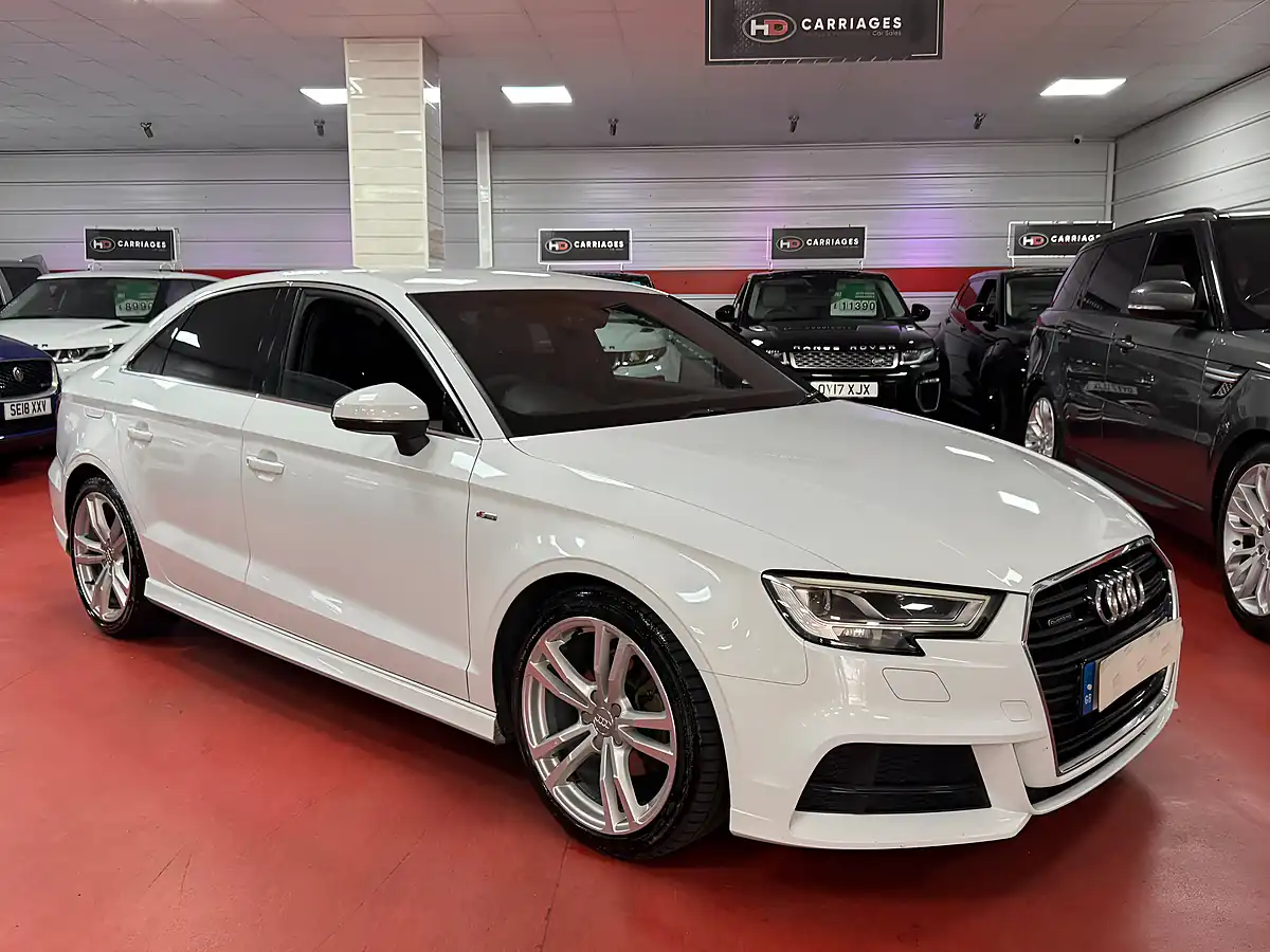 Used 2016 Audi A3 S Line White - Interior and Exterior details 3
