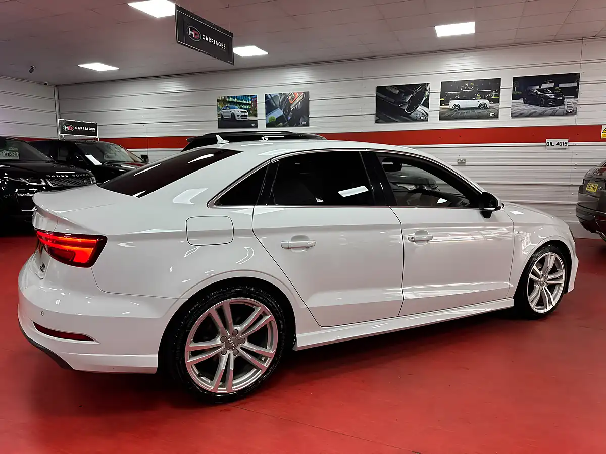Used 2016 Audi A3 S Line White - Interior and Exterior details 4