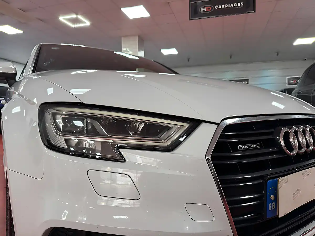 Used 2016 Audi A3 S Line White - Interior and Exterior details 5