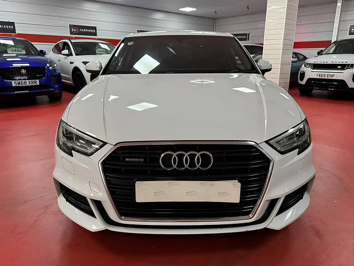 Used 2016 Audi A3 S Line White - Interior and Exterior details 6