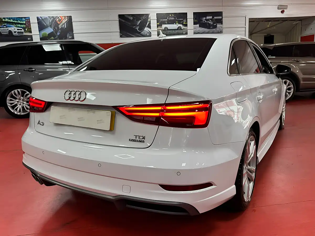 Used 2016 Audi A3 S Line White - Interior and Exterior details 9