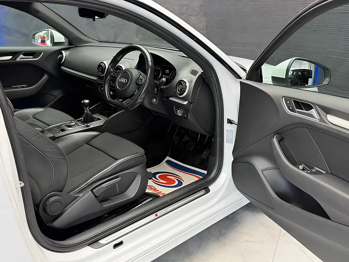 Used 2016 Audi A3 S Line White - Interior and Exterior details 10