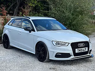 Used 2016 Audi A3 S Line White - Interior and Exterior details 2