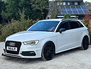Used 2016 Audi A3 S Line White - Interior and Exterior details 4