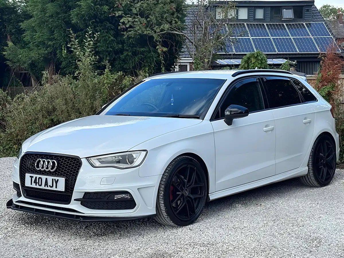 Used 2016 Audi A3 S Line White - Interior and Exterior details 4