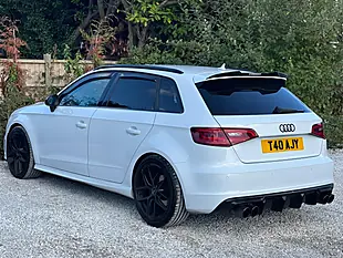 Used 2016 Audi A3 S Line White - Interior and Exterior details 6