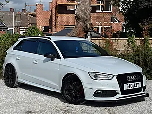 Used 2016 Audi A3 S Line White - Interior and Exterior details 9
