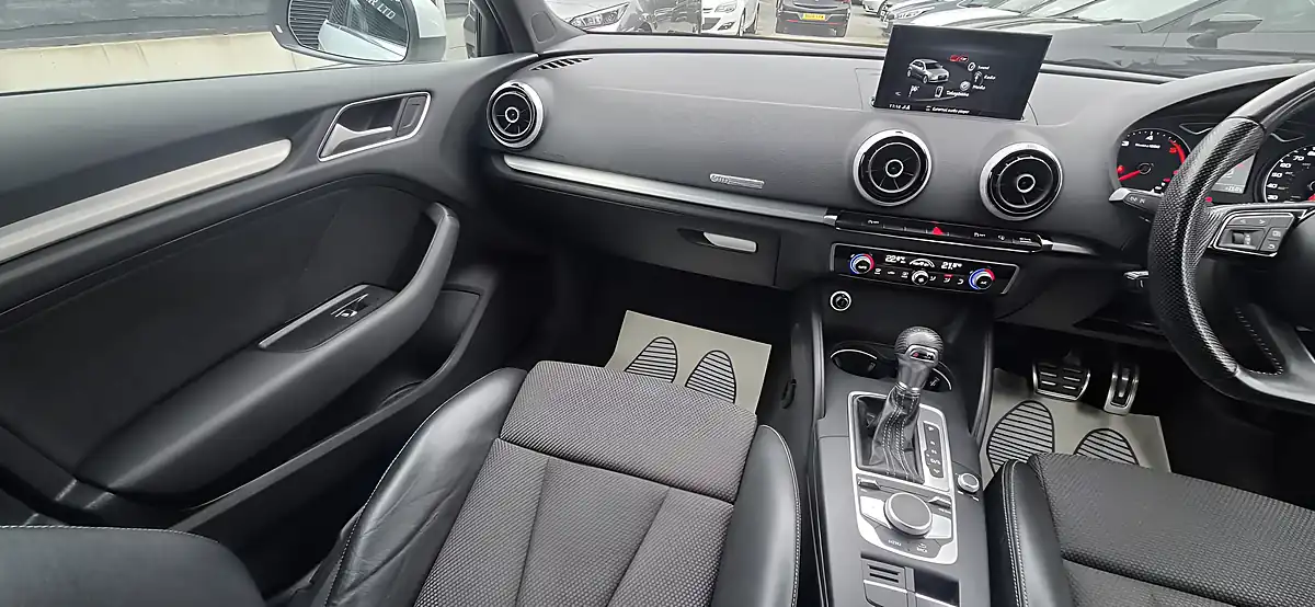 Used 2016 Audi A3 S Line White - Interior and Exterior details 16