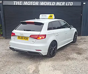 Used 2016 Audi A3 S Line White - Interior and Exterior details 5