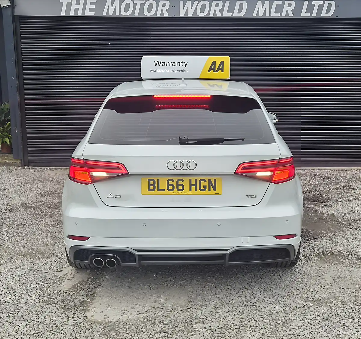 Used 2016 Audi A3 S Line White - Interior and Exterior details 6