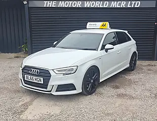 Used 2016 Audi A3 S Line White - Interior and Exterior details 9