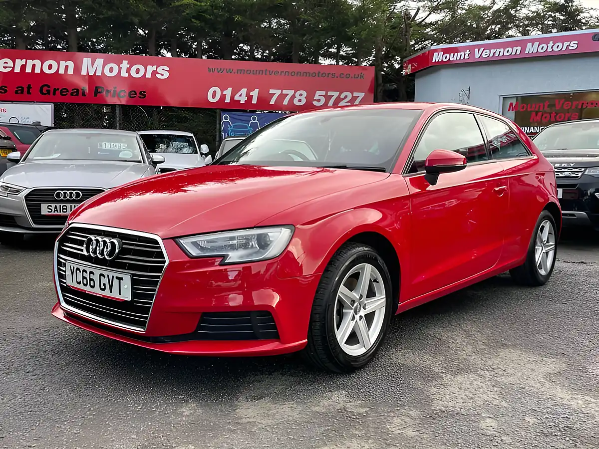 Used 2016 Audi A3 Se Red - Interior and Exterior details 2