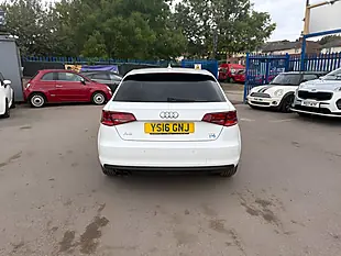 Used 2016 Audi A3 Se Technik Sportback White - Interior and Exterior details 5