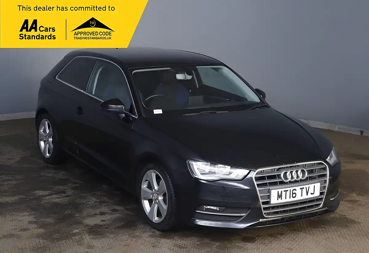 Used 2016 Audi A3 Sport Black - Front View