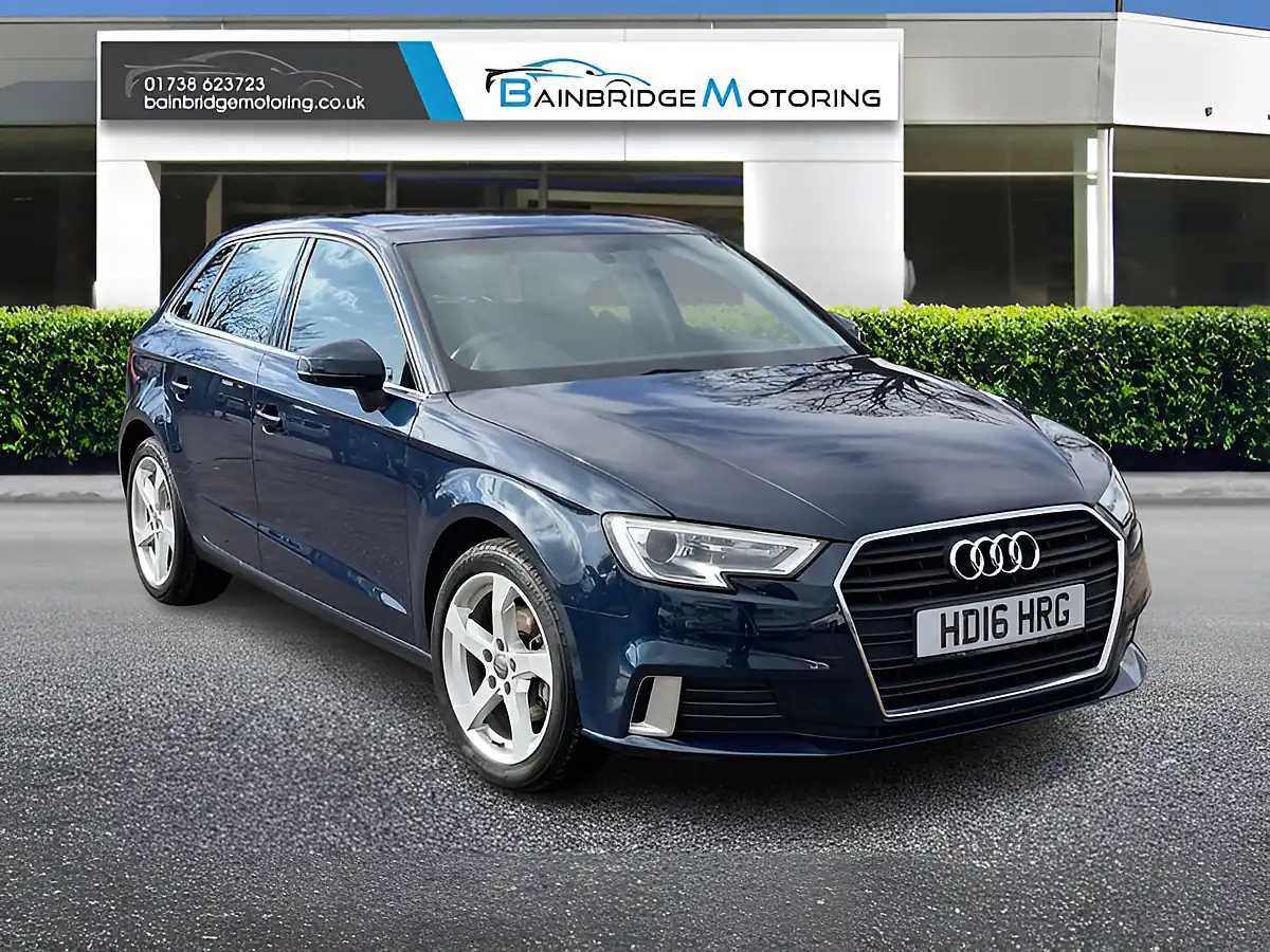 Used 2016 Audi A3 Sport Blue - Front View