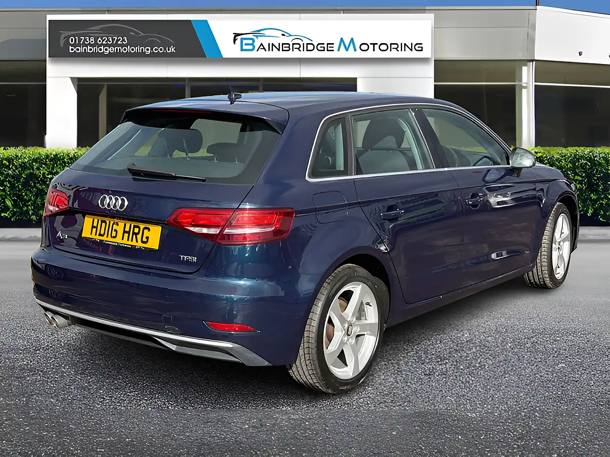 Used 2016 Audi A3 Sport Blue - Interior and Exterior details 3