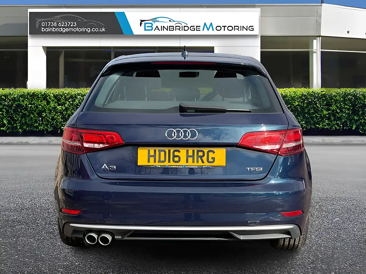 Used 2016 Audi A3 Sport Blue - Interior and Exterior details 4