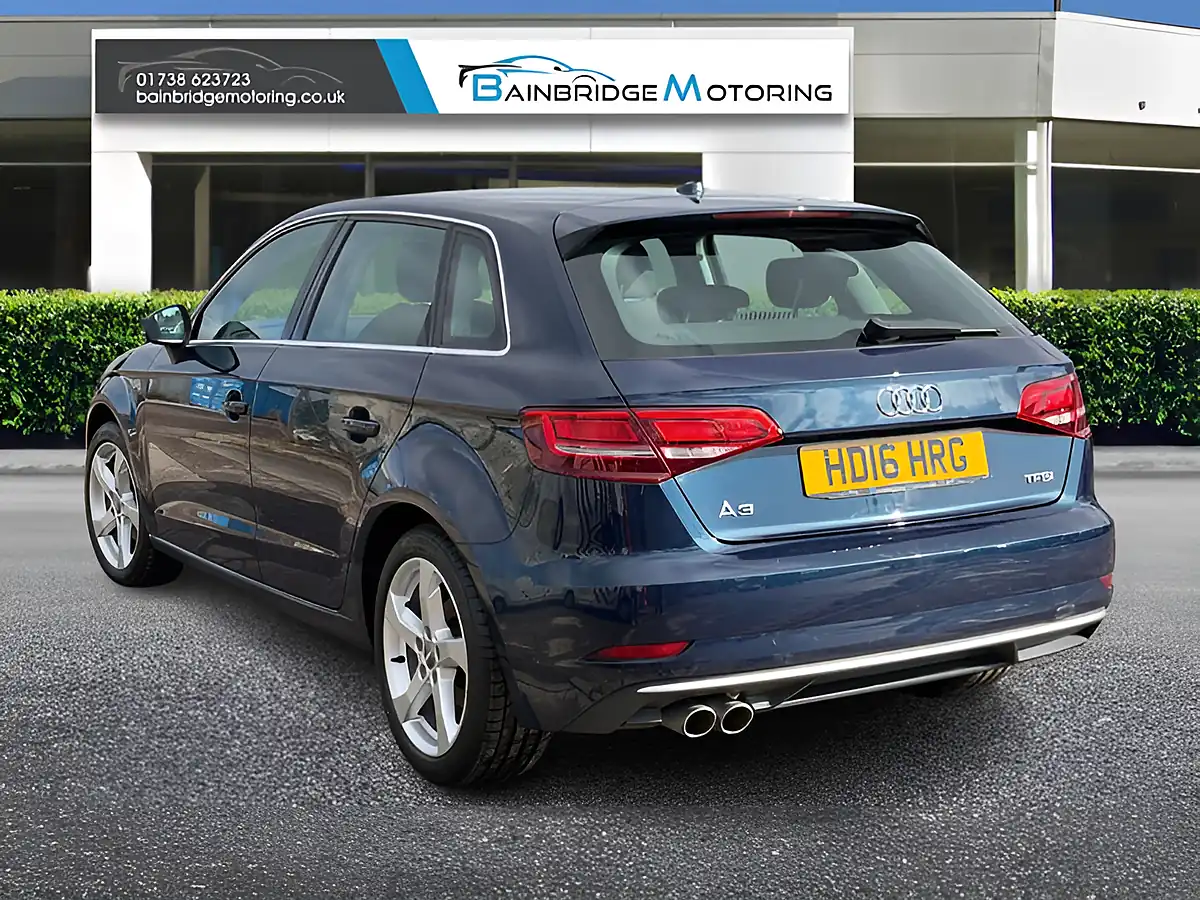 Used 2016 Audi A3 Sport Blue - Interior and Exterior details 5