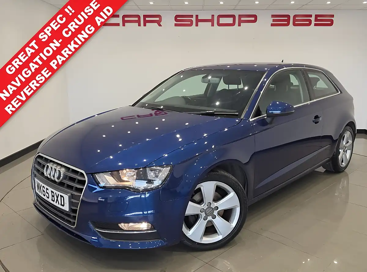 Used 2016 Audi A3 Sport Blue - Front View