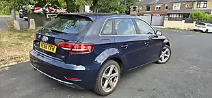 Used 2016 Audi A3 Sport Blue - Interior and Exterior details 9