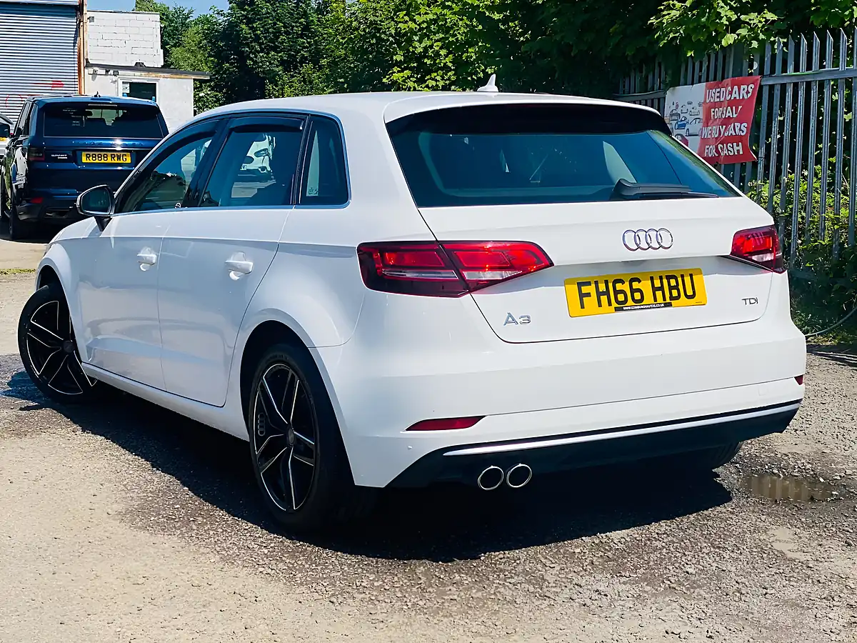Used 2016 Audi A3 Sport White - Interior and Exterior details 10