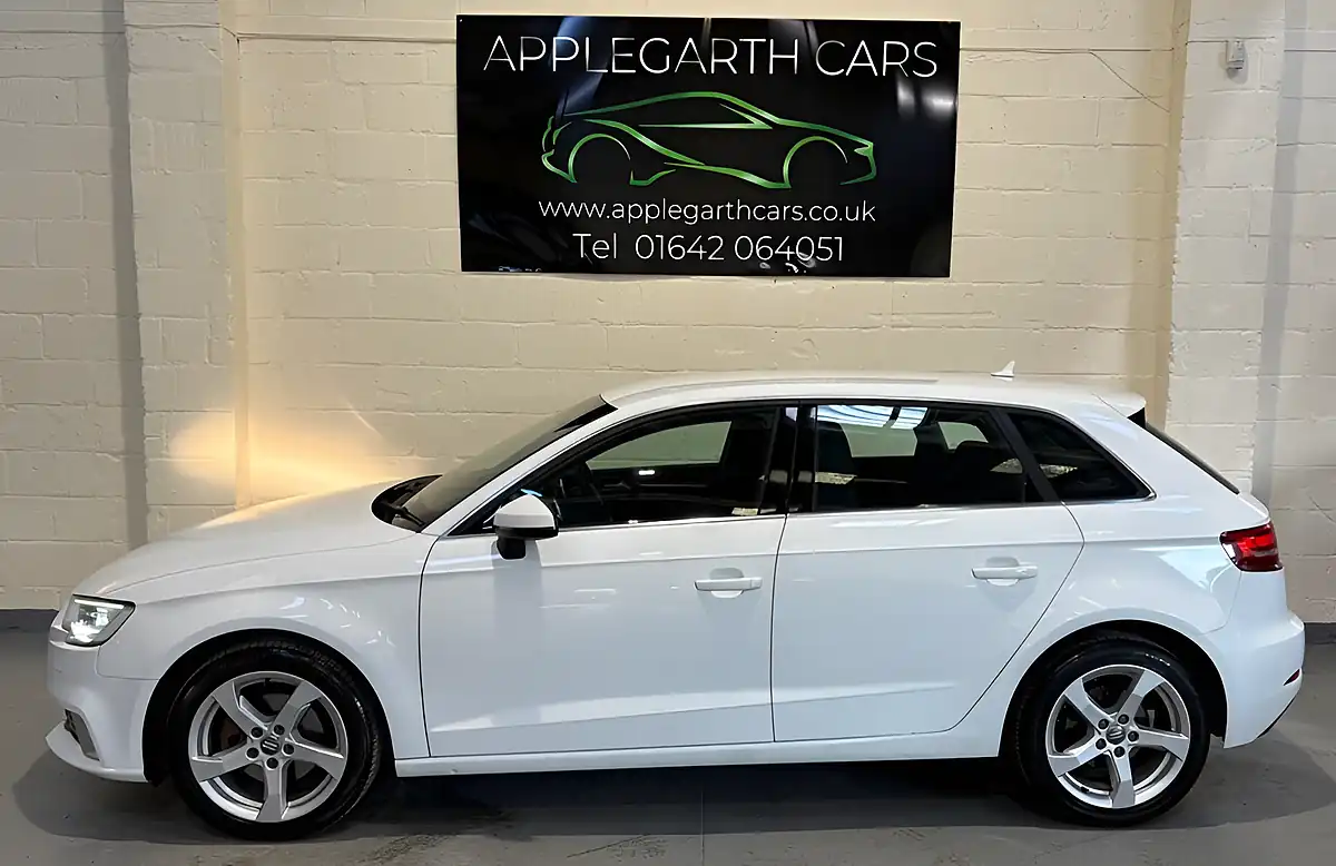 Used 2016 Audi A3 Sport White - Interior and Exterior details 2