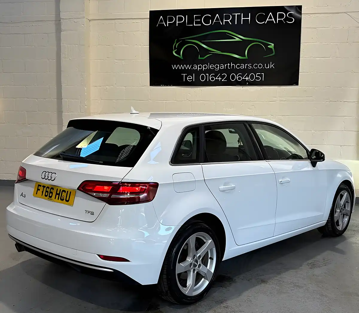 Used 2016 Audi A3 Sport White - Interior and Exterior details 4