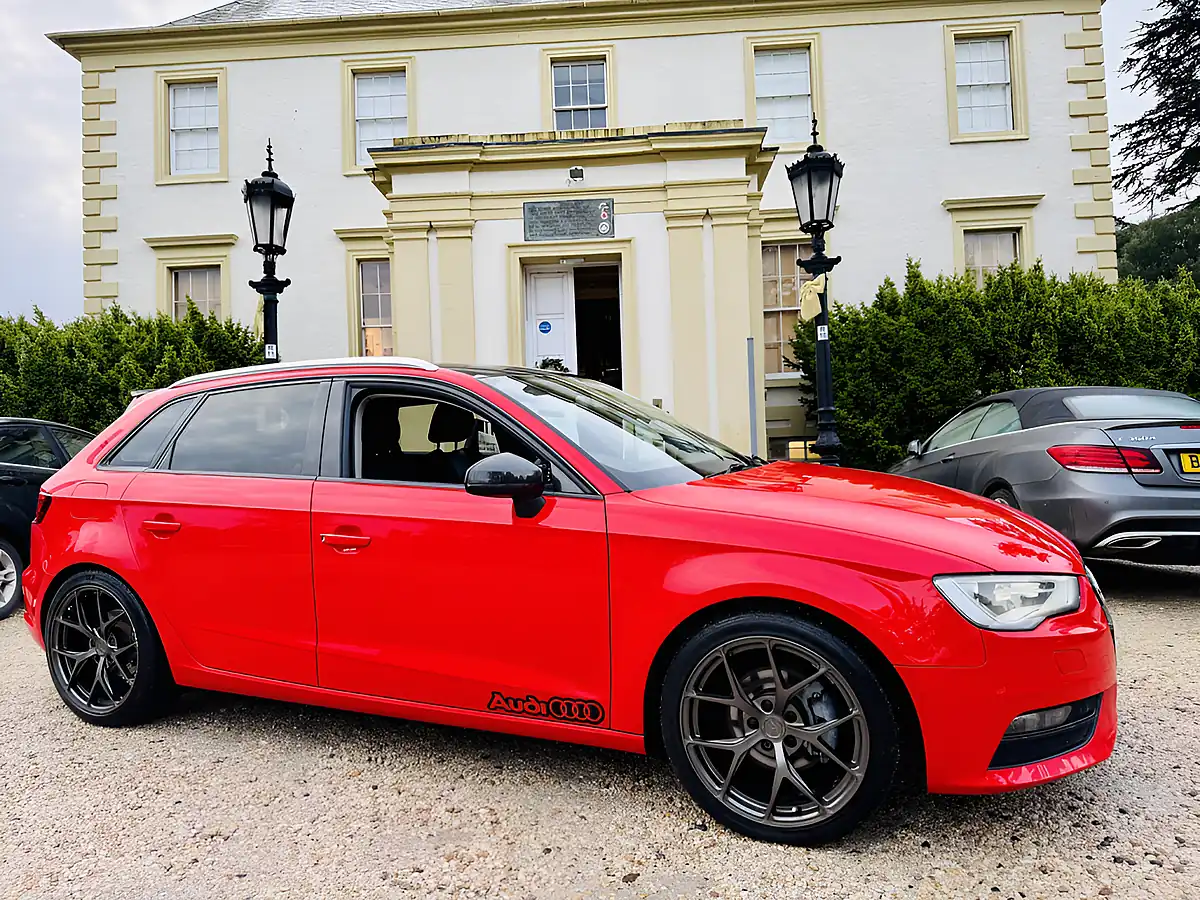 Used 2016 Audi A3 Sportback Red - Front View
