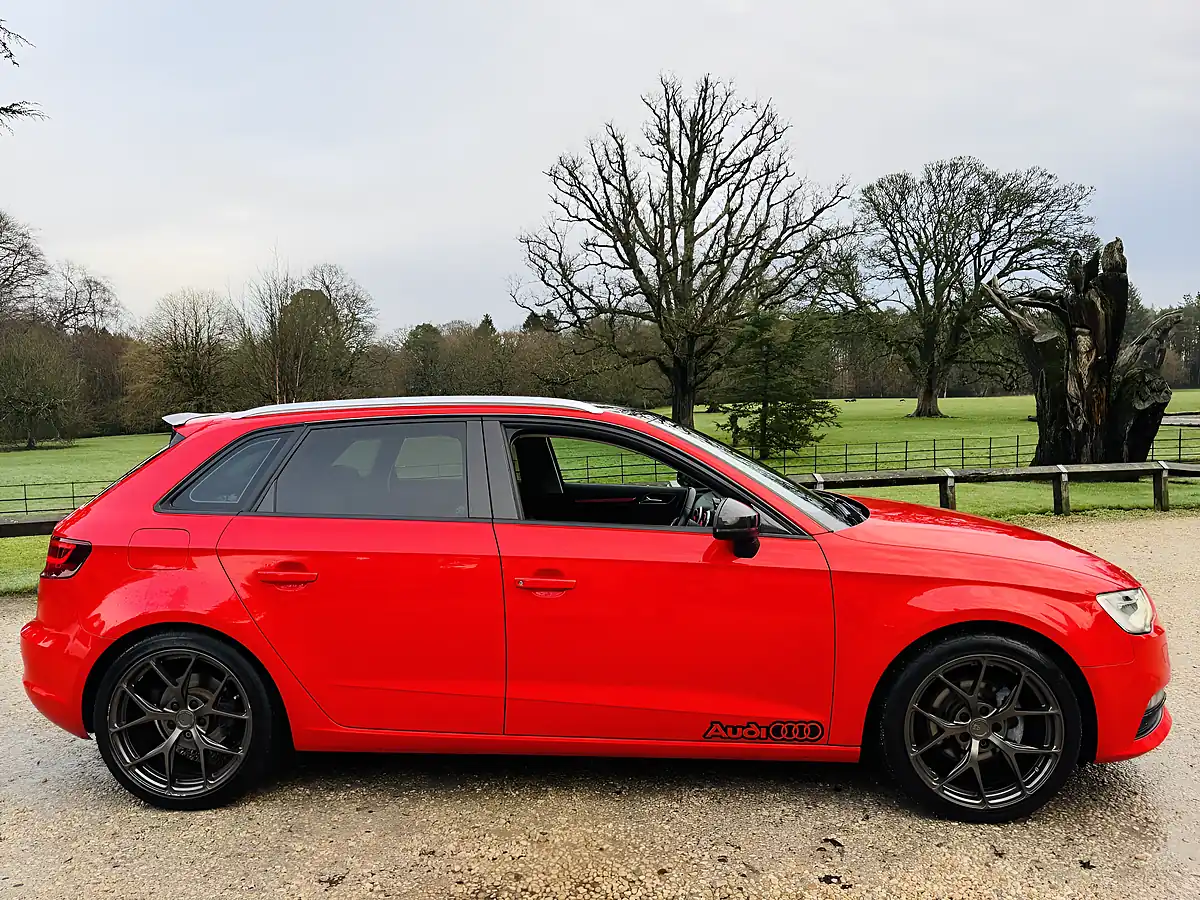 Used 2016 Audi A3 Sportback Red - Interior and Exterior details 5