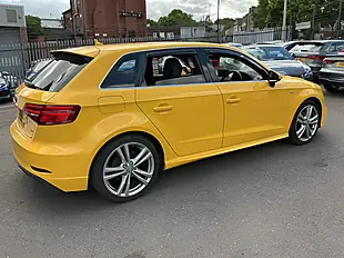 Used 2016 Audi A3 Sportback S Line Yellow - Interior and Exterior details 2
