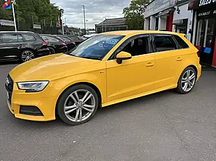 Used 2016 Audi A3 Sportback S Line Yellow - Interior and Exterior details 4