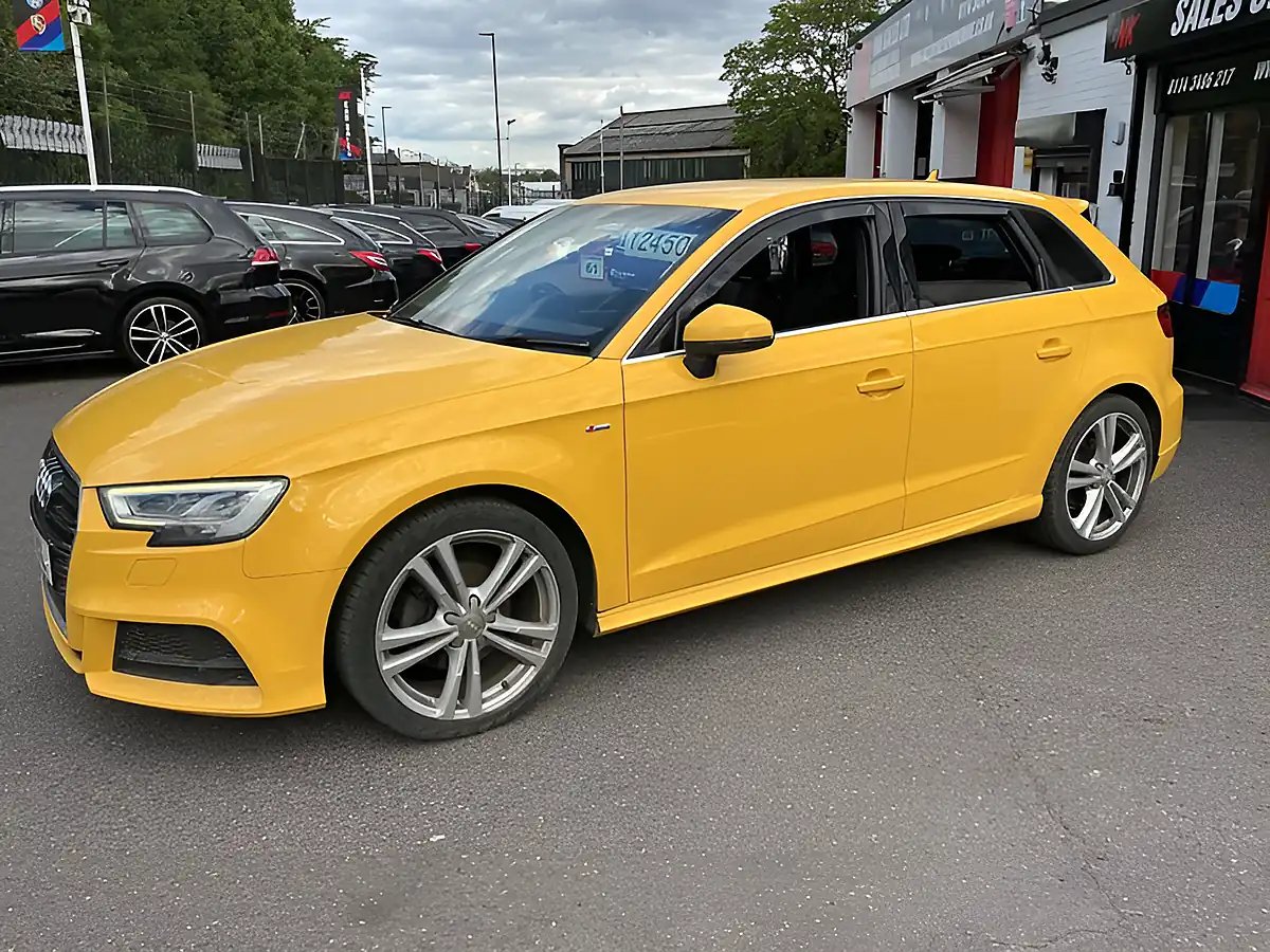 Used 2016 Audi A3 Sportback S Line Yellow - Interior and Exterior details 4