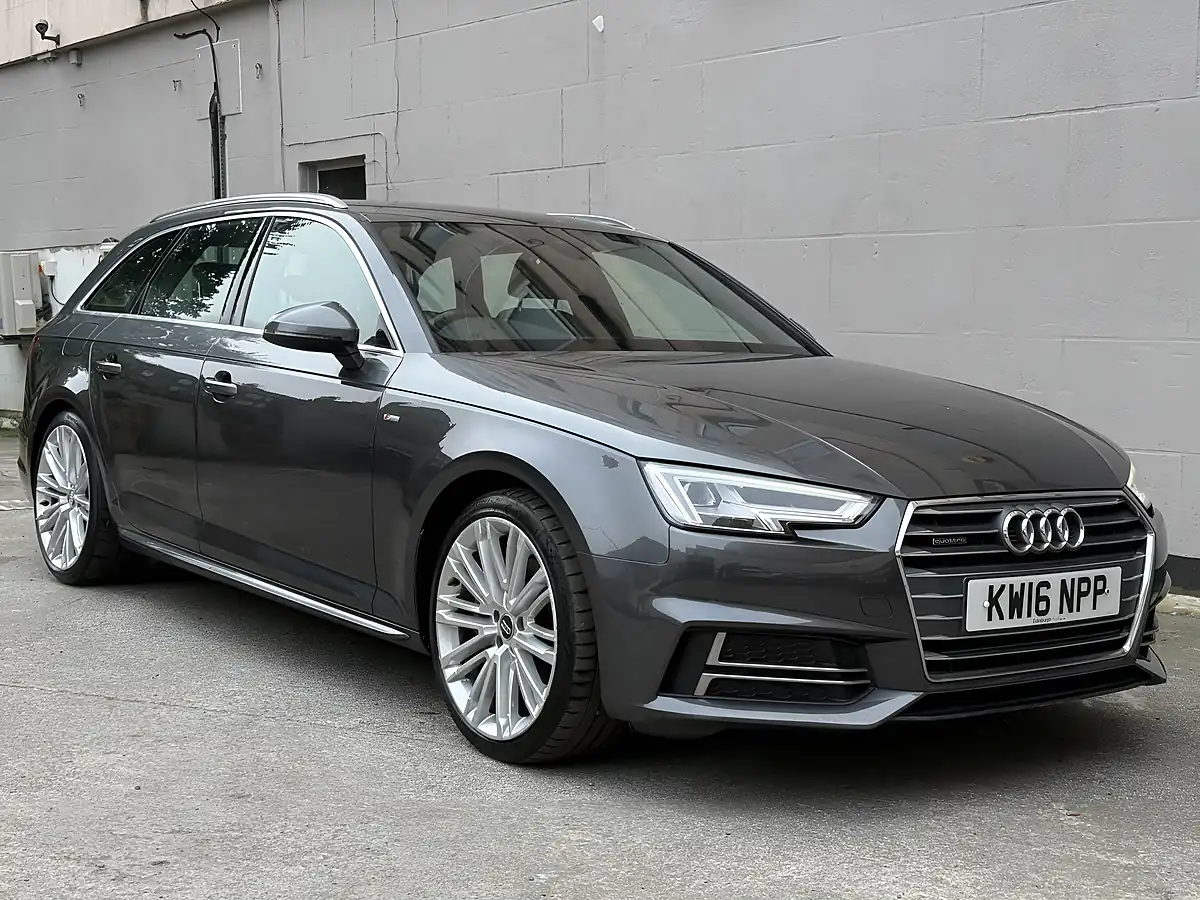 Used 2016 Audi A4 Avant S Line Grey - Front View